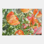 春の花 キッチンタオル (横)