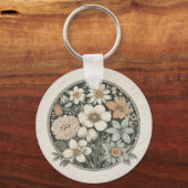 春の花 キーホルダー (正面)