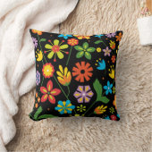 春の花 クッション (ブランケット)