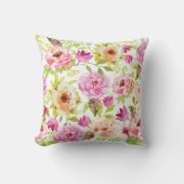 春の花 クッション (正面)