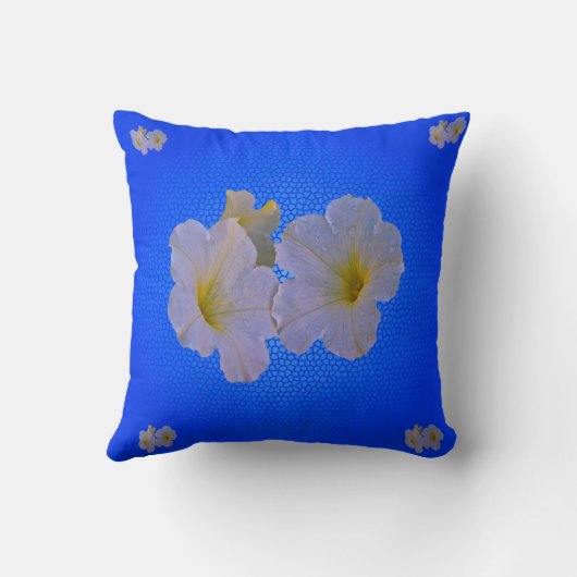 春の花 クッション (裏面)