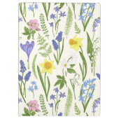 春の花 クリップボード (裏面)