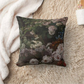 春の花 – クロードモネ クッション (ブランケット)