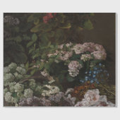 春の花 – クロードモネ ラッピングペーパー (フラット)