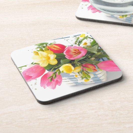 春の花 コースター (左側)