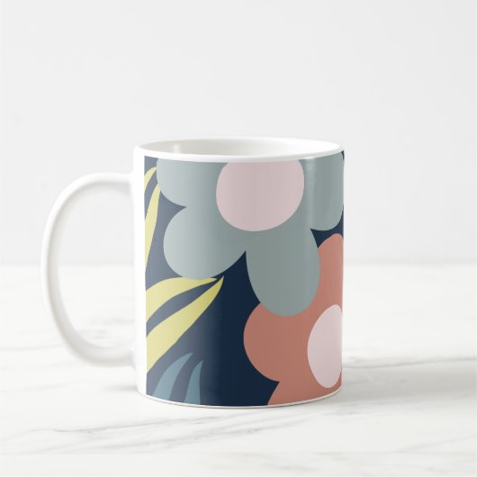 春の花 コーヒーマグカップ (左)