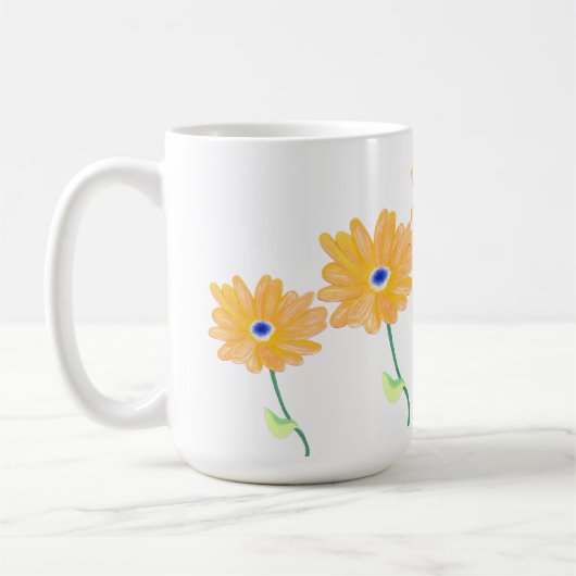 春の花 コーヒーマグカップ (左)