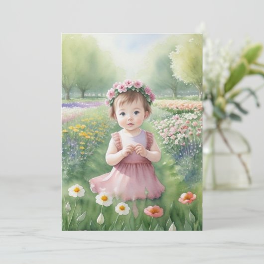 春の花 サンキューカード (スタンド正面)