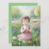 春の花 サンキューカード (正面/裏面)