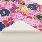 春の花 シェルパブランケット (3/4)