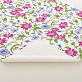 春の花 シェルパブランケット (3/4)