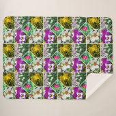 春の花 シェルパブランケット (正面(横))