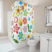 春の花 シャワーカーテン (インサイチュ)