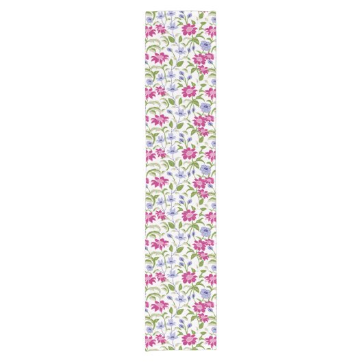 春の花 ショートテーブルランナー (正面)