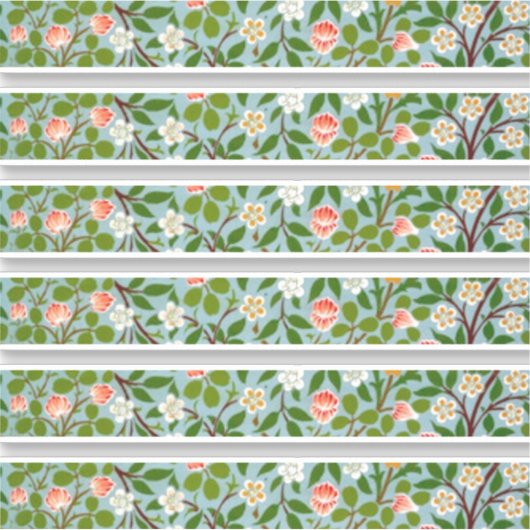 春の花 シール (正面)