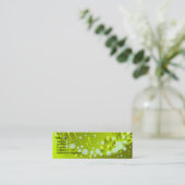 春の花 スキニー名刺 (スタンド正面)