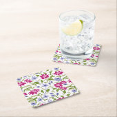 春の花 スクエアペーパーコースター (インサイチュ)
