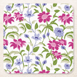 春の花 スクエアペーパーコースター