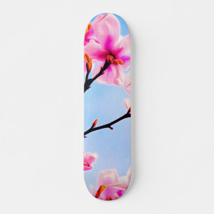 春の花 スケートボード