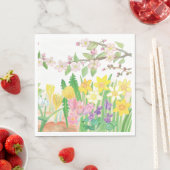 春の花 スタンダードランチョンナプキン (インサイチュ)