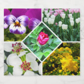 春の花 スパークリングワインラベル (シングルラベル)