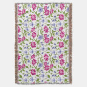 春の花 スローブランケット (正面縦)