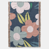 春の花 スローブランケット (正面縦)