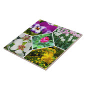 春の花 タイル (側面)