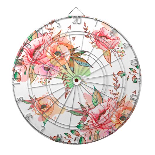 春の花 ダーツボード (正面)