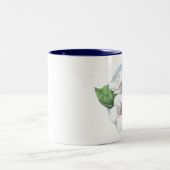 春の花 ツートーンマグカップ (中央)