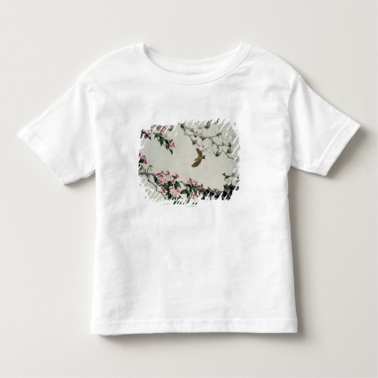 春の花 トドラーTシャツ (正面)