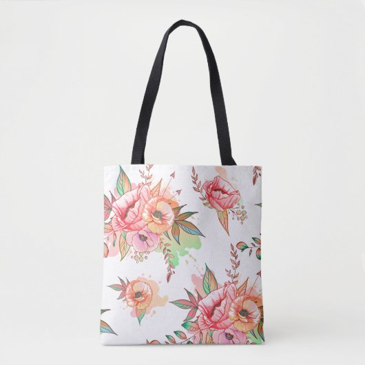 春の花 トートバッグ (正面)