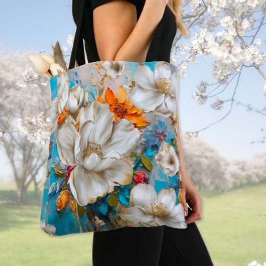 春の花 トートバッグ