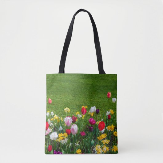 春の花 トートバッグ (正面)