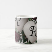 ##春の花：ナチュラル芸術的の絵を描Tha コーヒーマグカップ (中央)