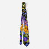 春の花 ネクタイ (裏面)