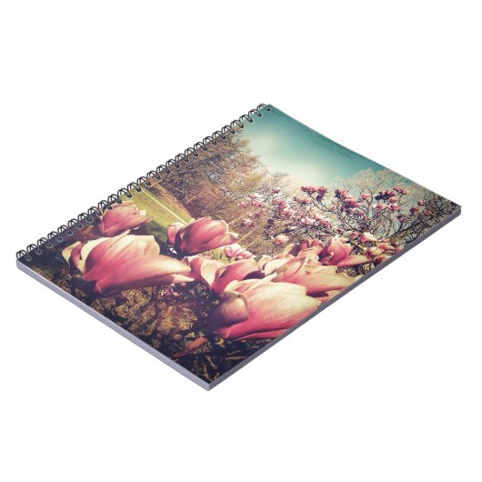 春の花 ノートブック (左側)