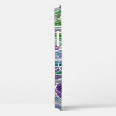 春の花、ハーブ、水の色のシームレスなシームレ縁どール。 Case-Mate iPhoneケース (裏面 / 右)