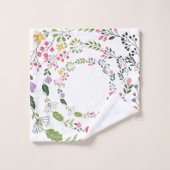 春の花 バスタオルセット (ウォッシュタオル)