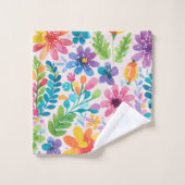 春の花 バスタオルセット (ウォッシュタオル)