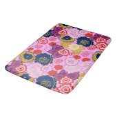 春の花 バスマット (アングル)