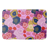 春の花 バスマット (正面)