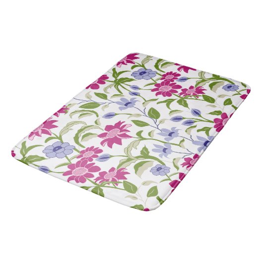 春の花 バスマット (アングル)