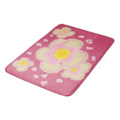 春の花 バスマット (アングル)