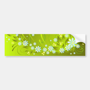 春の花 バンパーステッカー