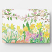 春の花 フォトプラーク (正面)