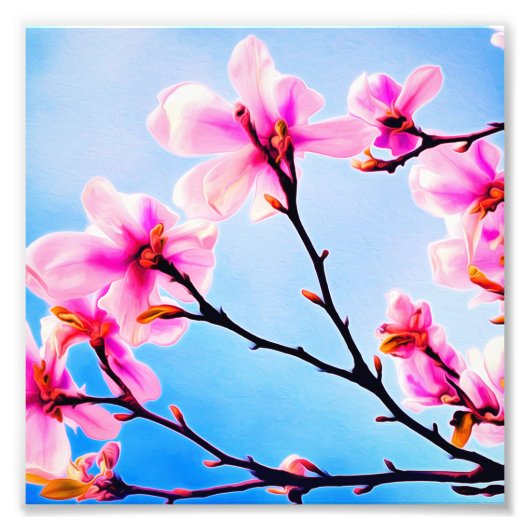 春の花 フォトプリント            (正面)