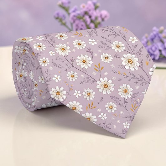 春の花 フローラル ネクタイ