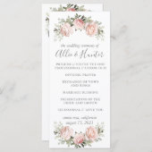 春の花 プログラム (正面/裏面)