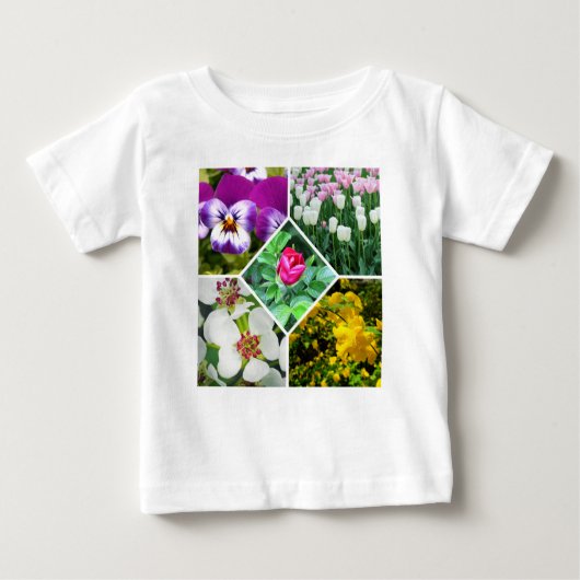 春の花 ベビーTシャツ (正面)